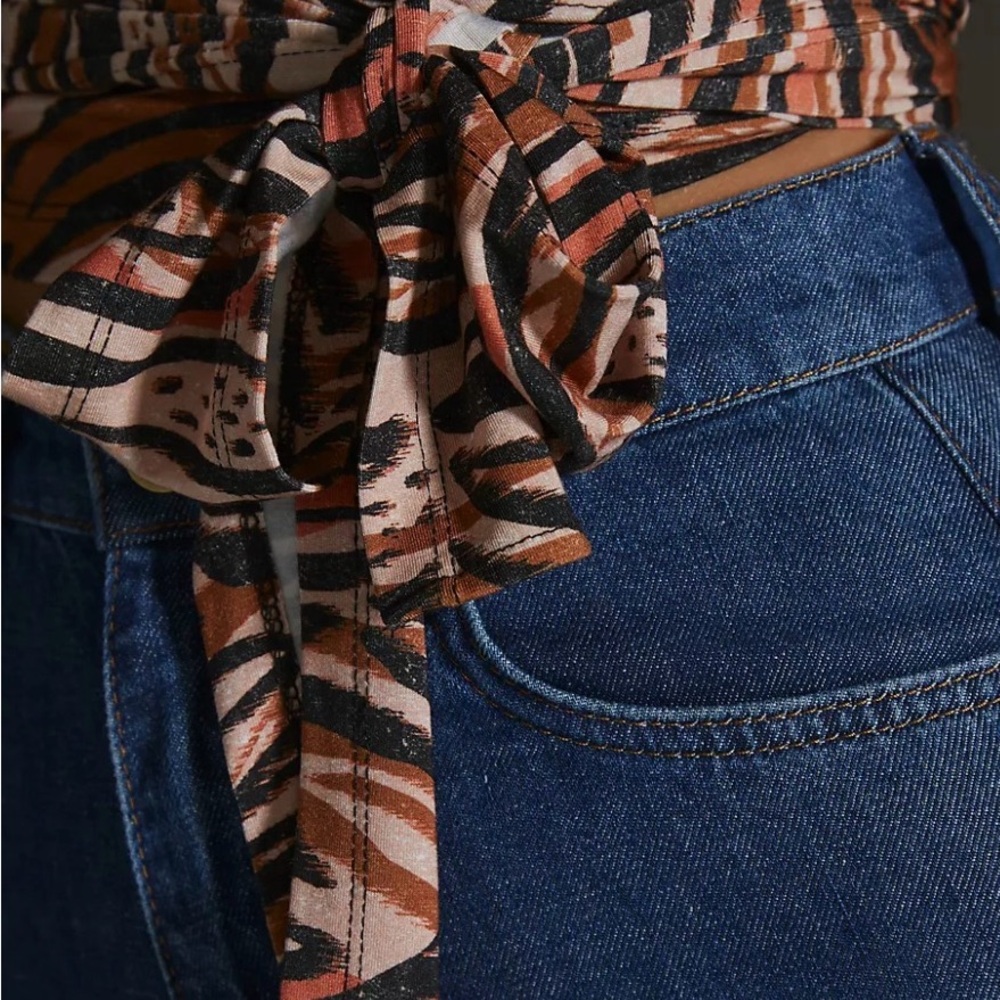 Daily Practice by Anthropologie Women’s Size Large Wrap Top NWT - Picture 5 of 7